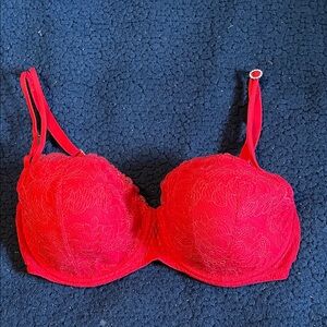 Marie Jo Elegant Red Lace Bra